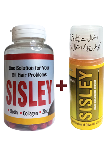 Sisley Hair Serum & Sislay Capsule, Ultimate Dendruff And Hair Fall Solution