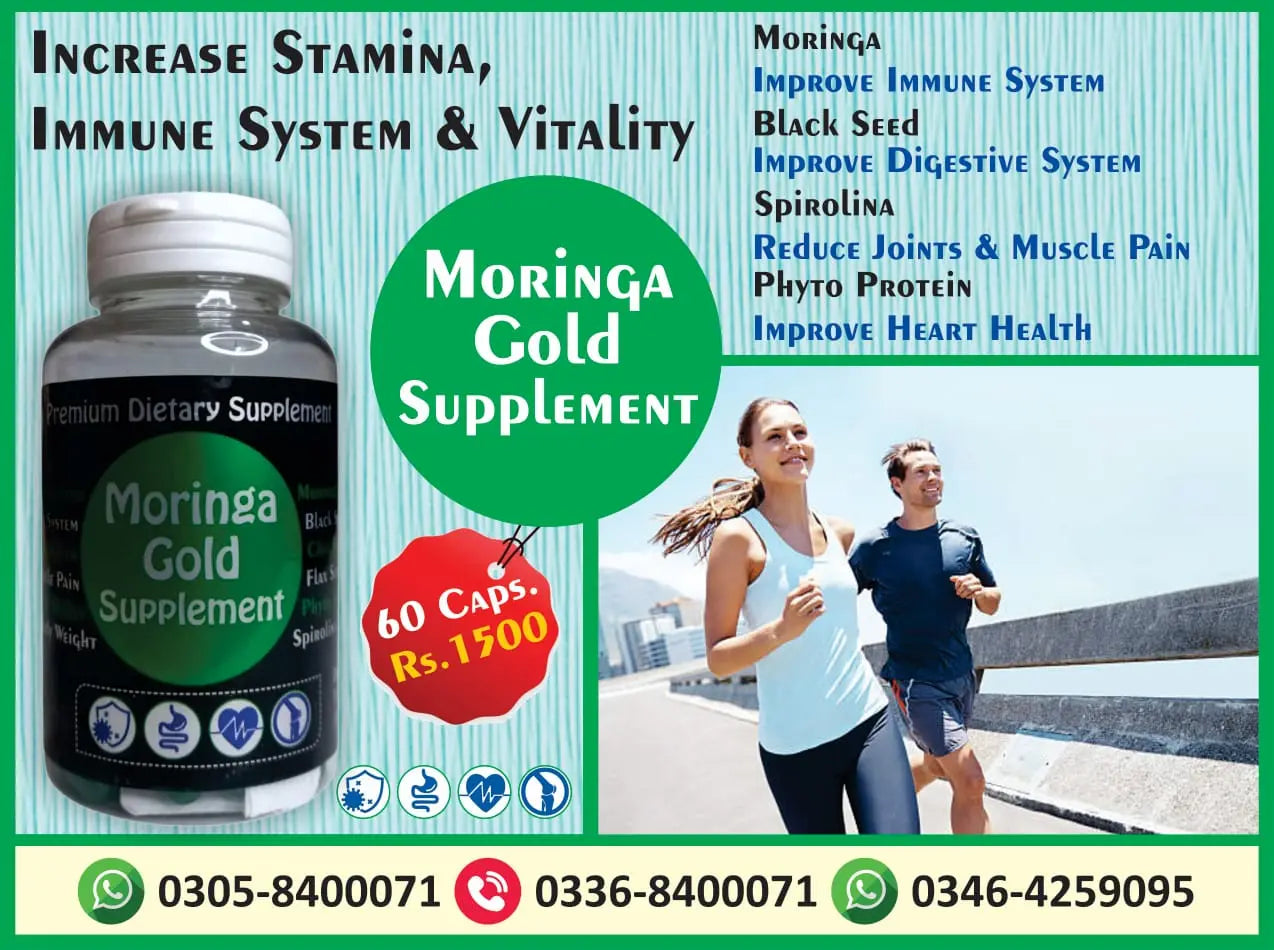 Moringa Gold Supplement - Helse Body Solution