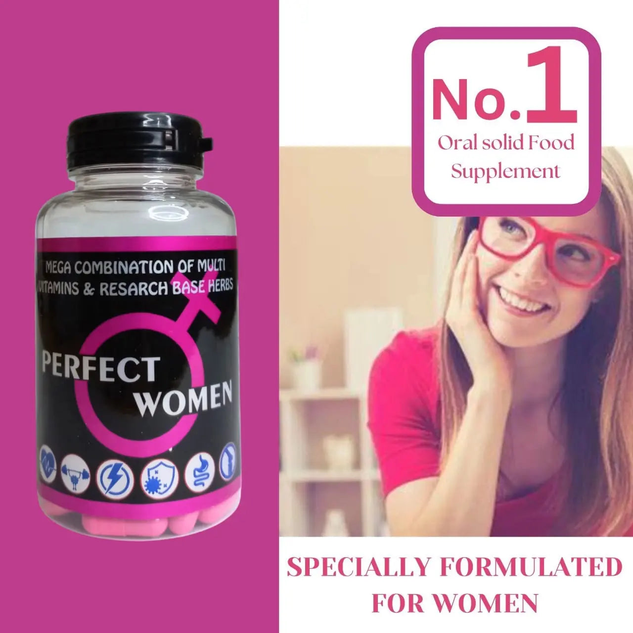 Perfect Women/ Boost Energy And Metabolism - Helse Body Solution