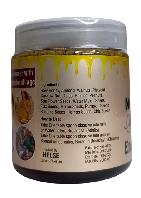 Helse Nuts And Seed Powder With Honey| Power Booster