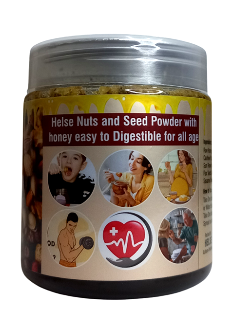 Helse Nuts And Seed Powder With Honey| Power Booster